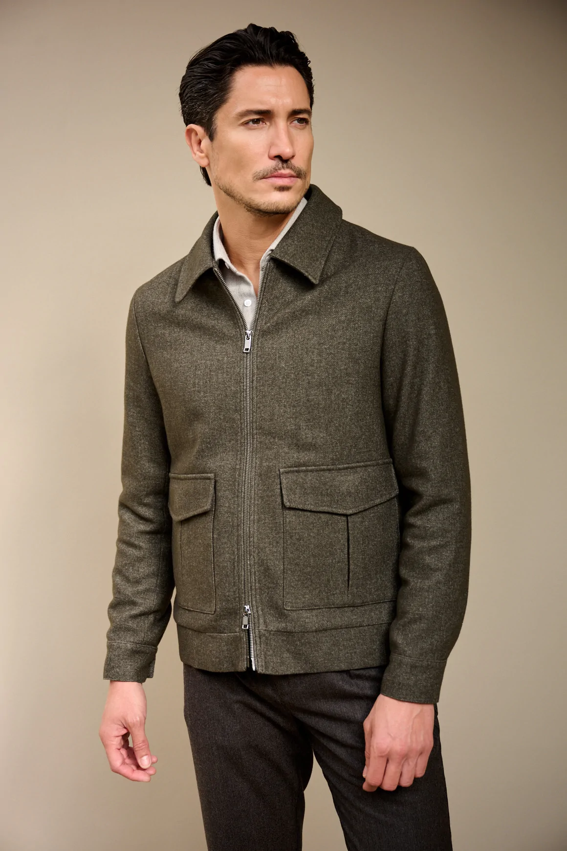 Blouson MIKE Marron