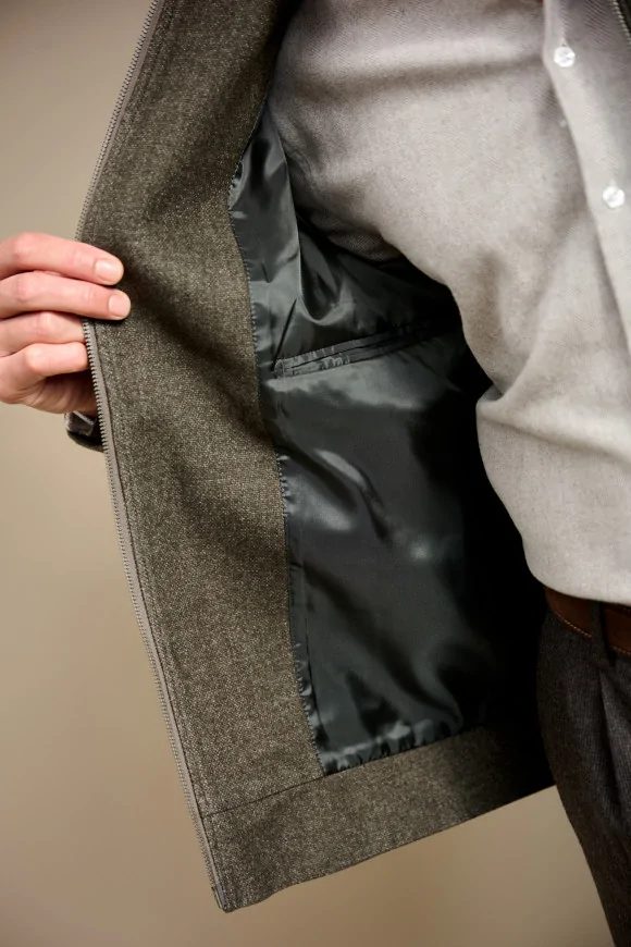 Achat Blouson MIKE Marron