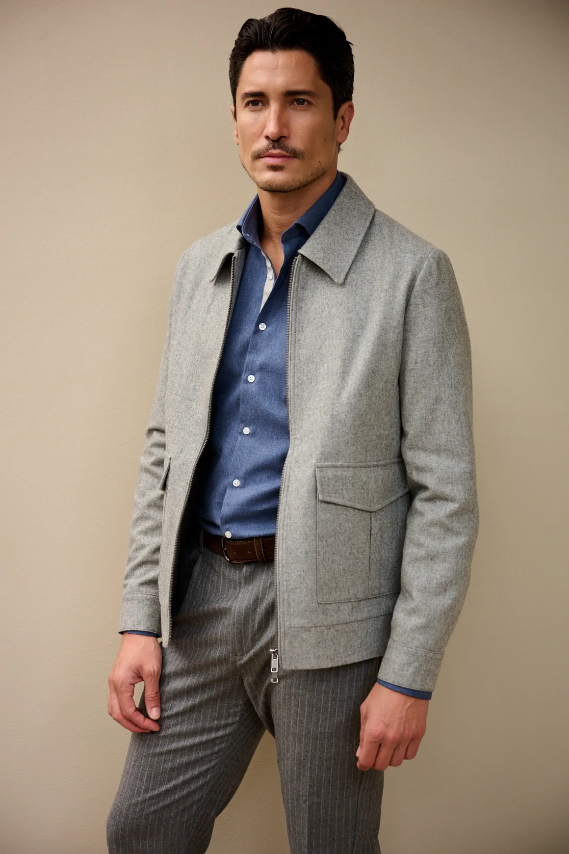 Blouson MIKE Gris