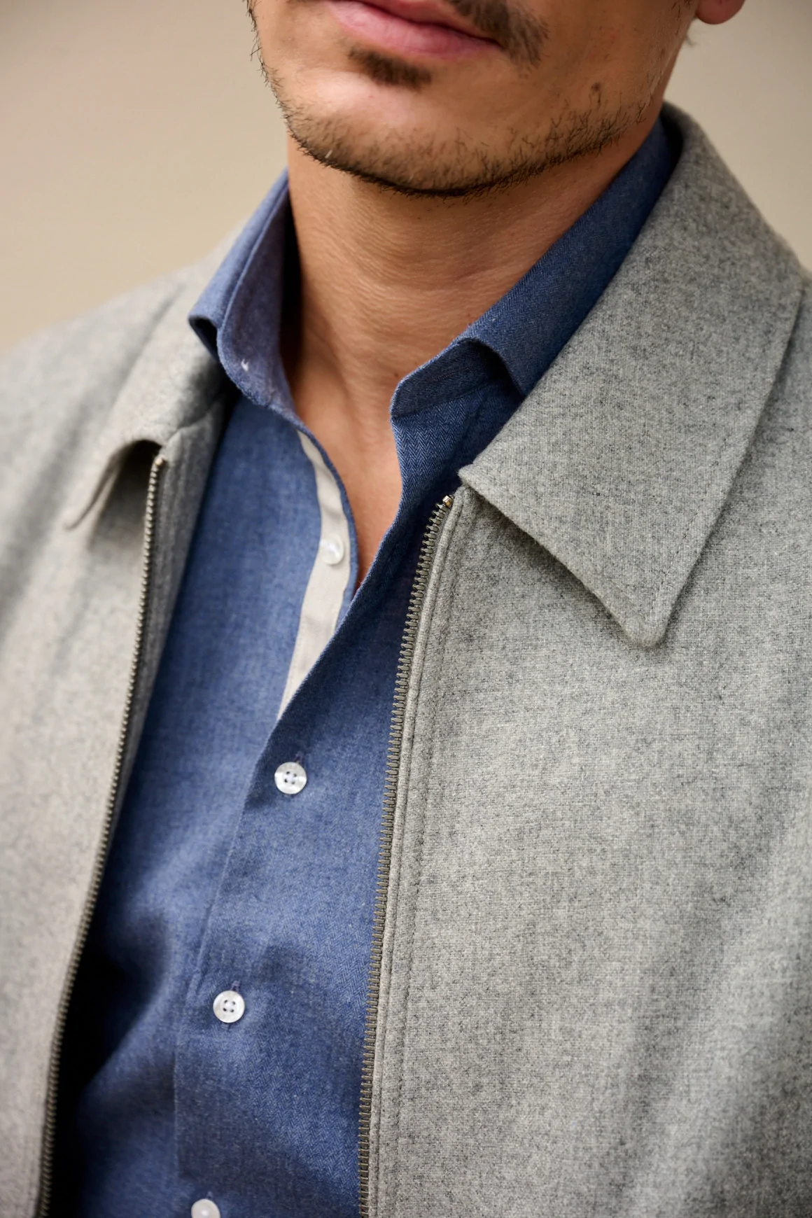 Blouson MIKE Gris