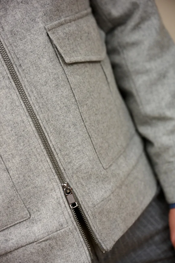 Achat Blouson MIKE Gris
