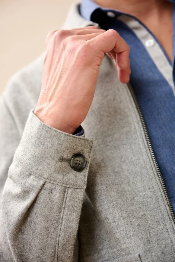 Achat Blouson MIKE Gris