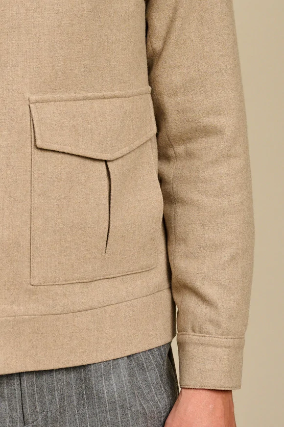Achat Blouson MIKE Beige