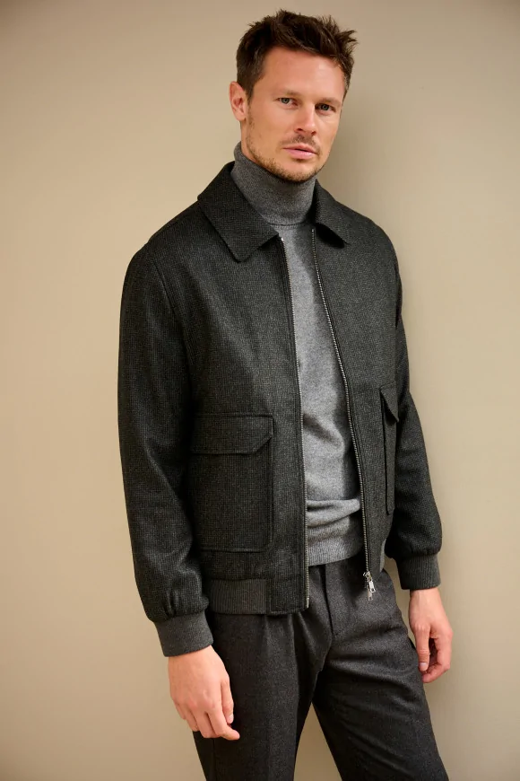Achat Bomber NIELS Gris