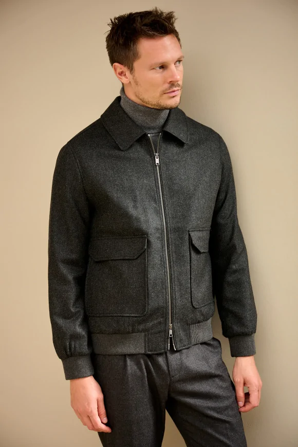 Achat Bomber NIELS Gris