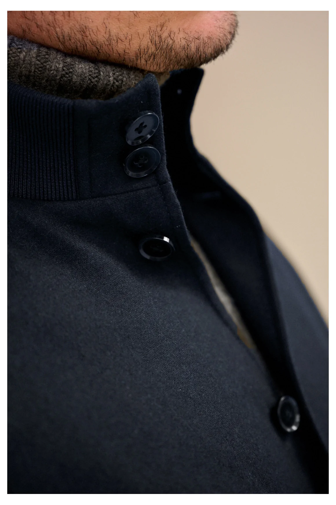 Blouson WALLACE Bleu Marine