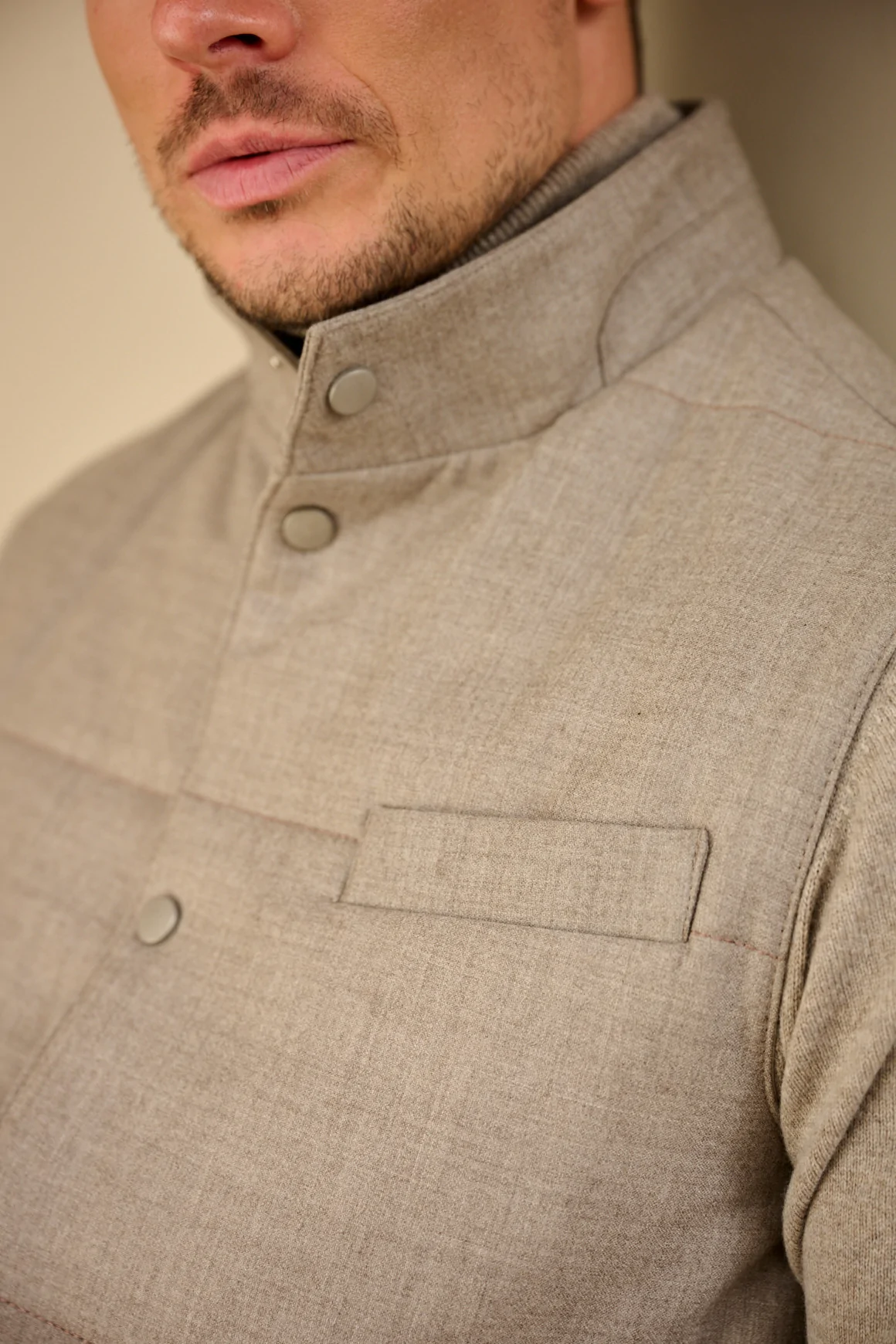 Gilet COSMA Taupe