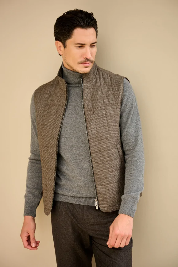 Achat Gilet BARBA Marron