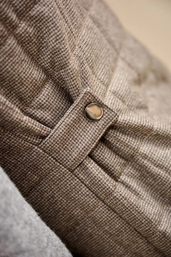 Achat Gilet BARBA Marron