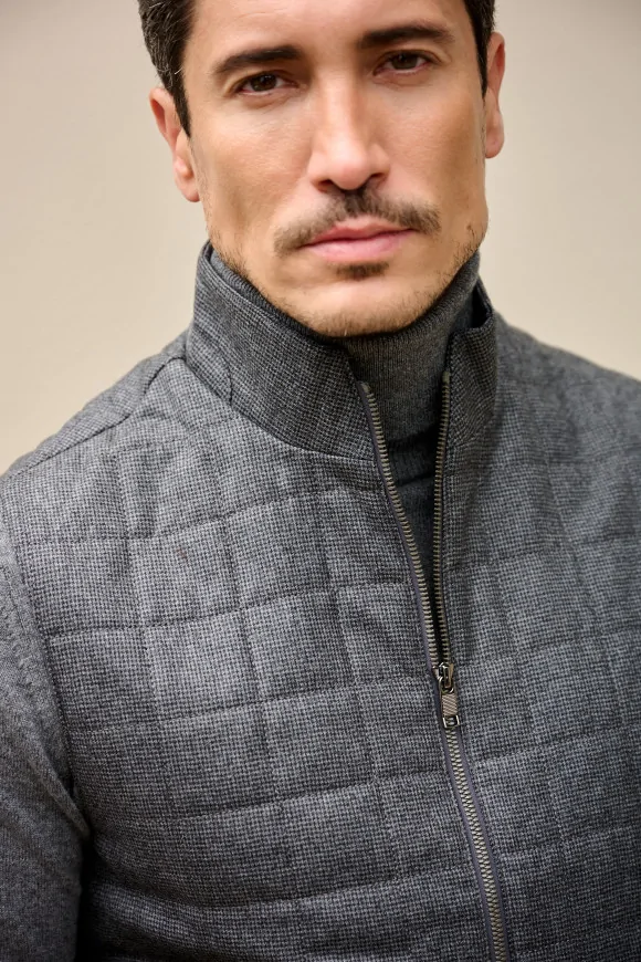 Achat Gilet BARBA Gris