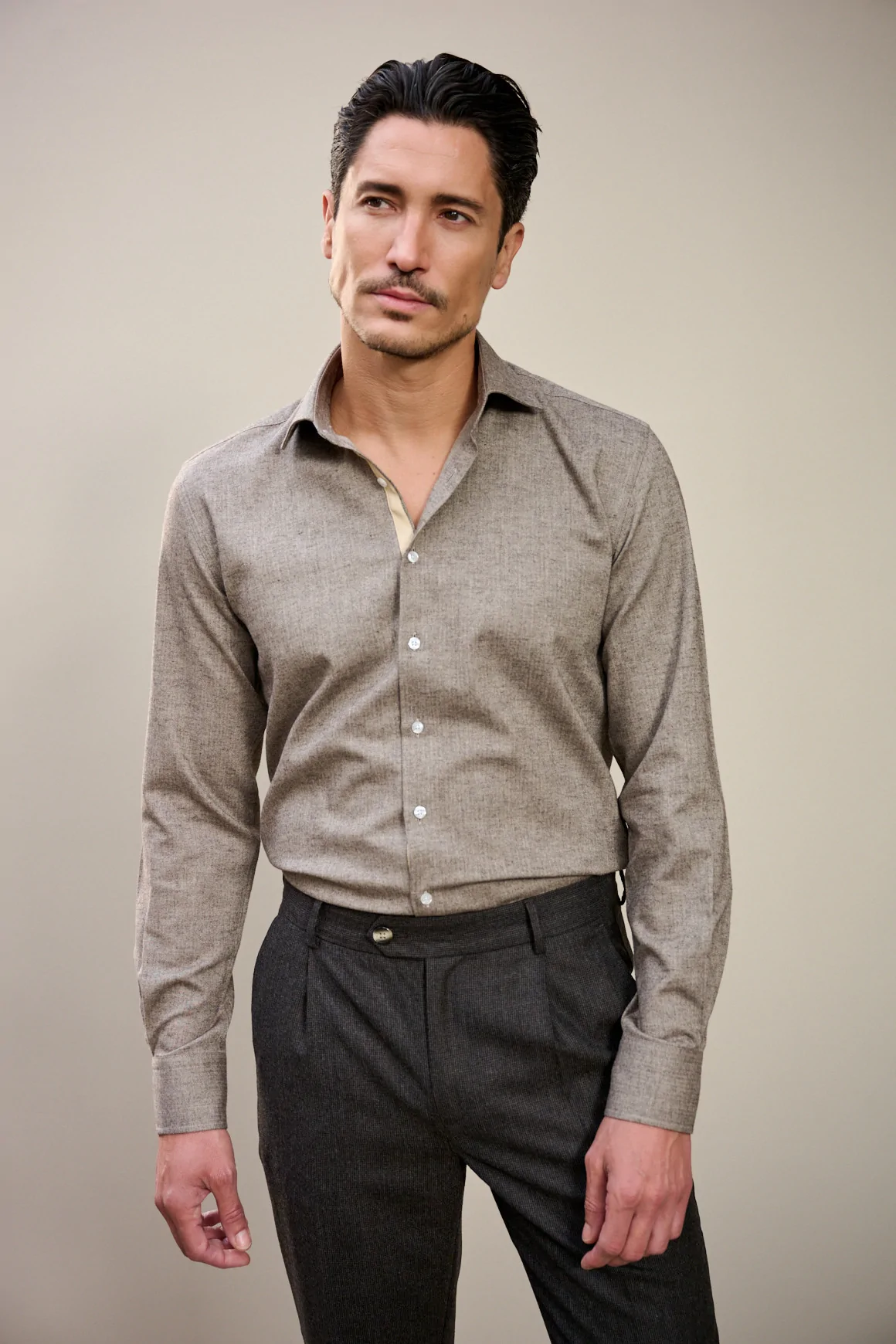 Chemise ALPI Noisette