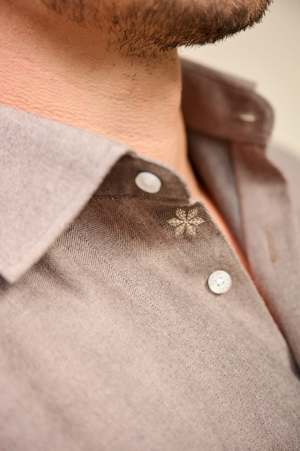 Chemise SNOW Noisette