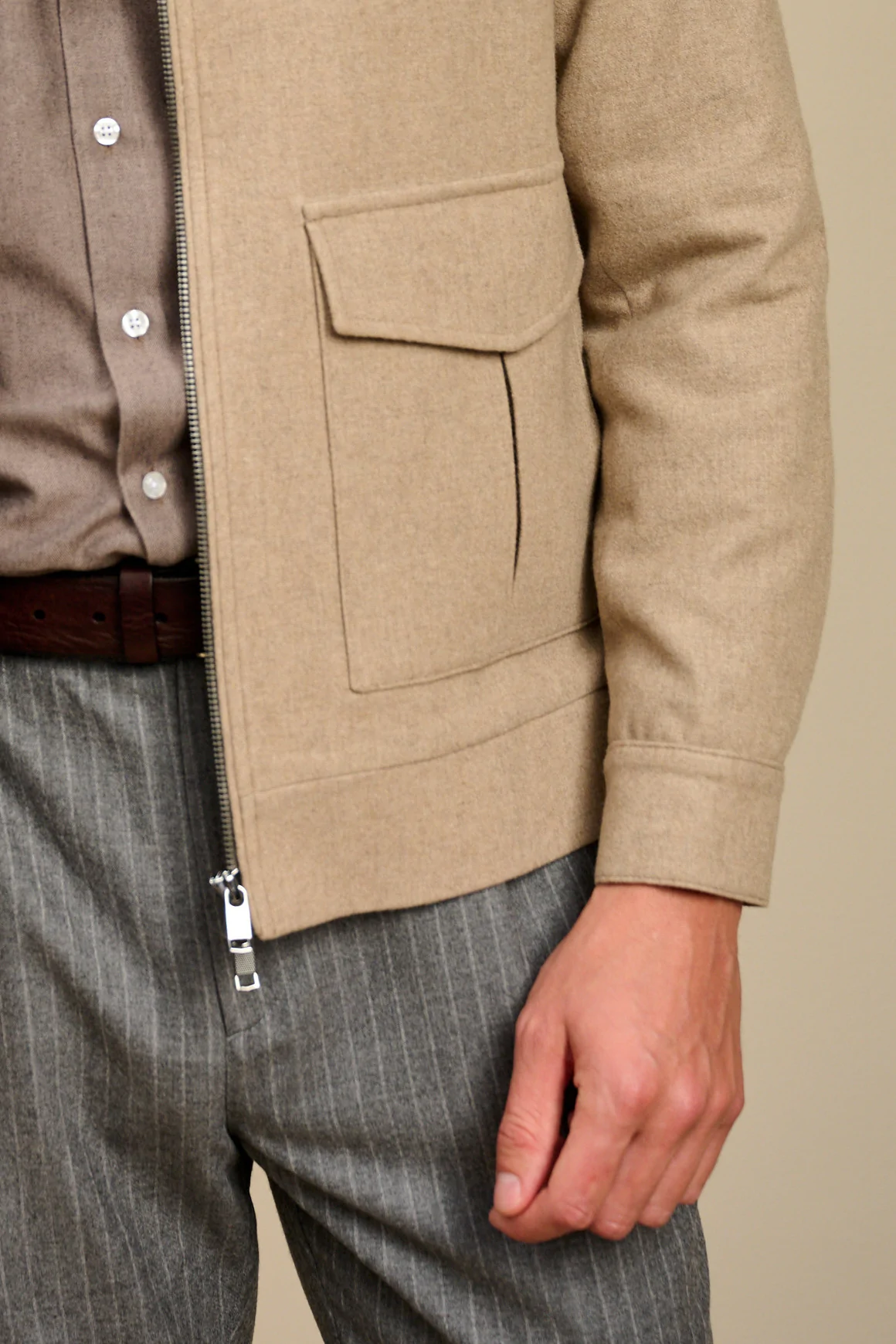 Blouson MIKE Beige