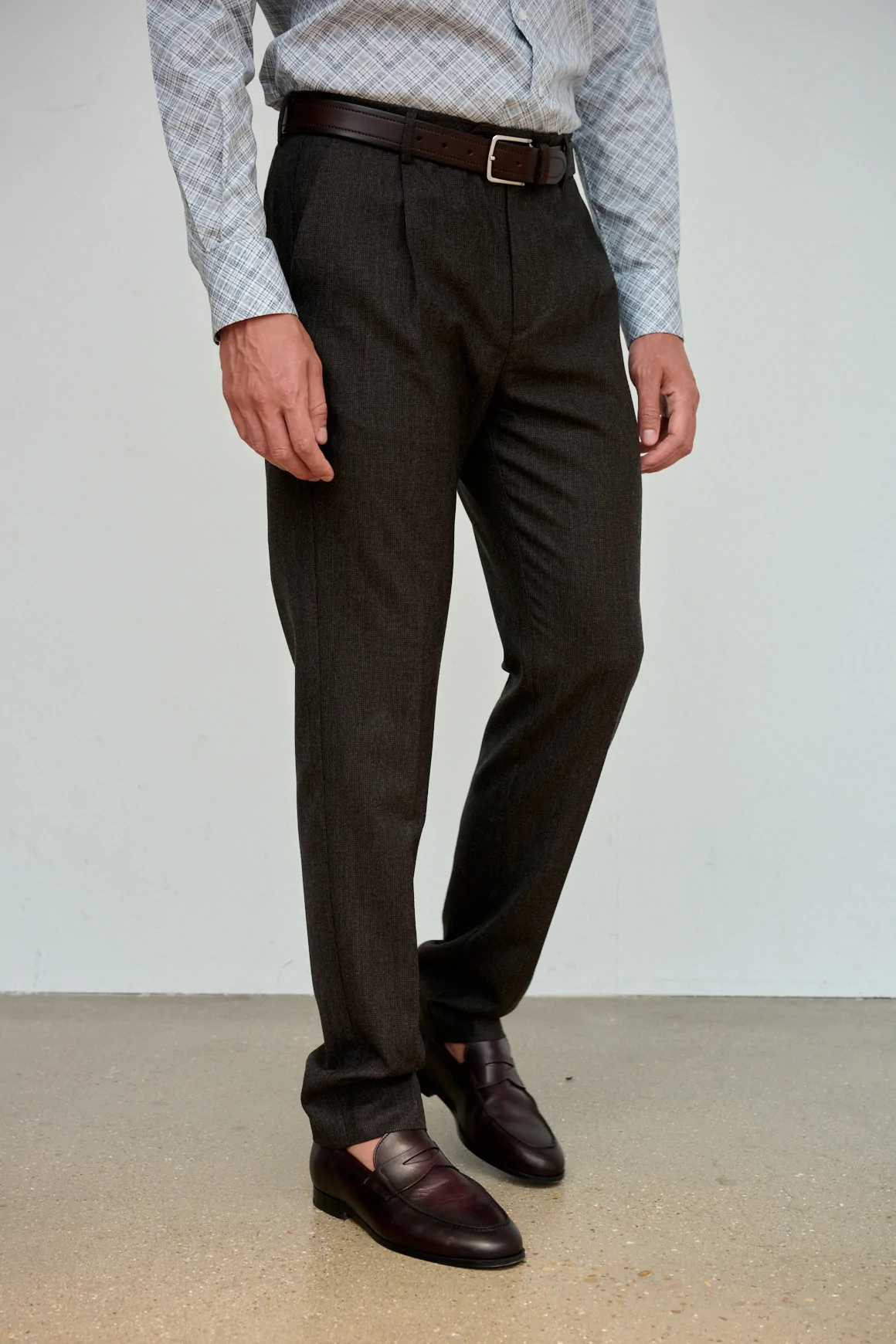 Pantalon NEW YORK Marron...
