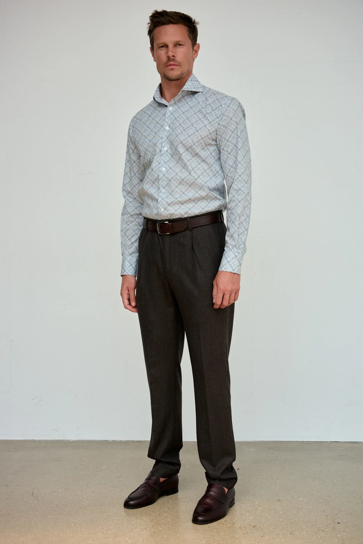 Pantalon NEW YORK Marron...
