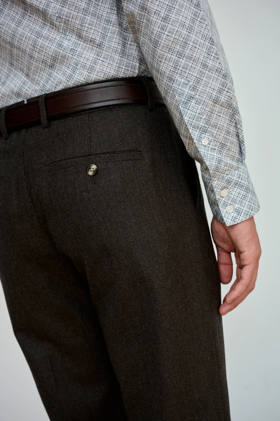 Pantalon NEW YORK Marron...
