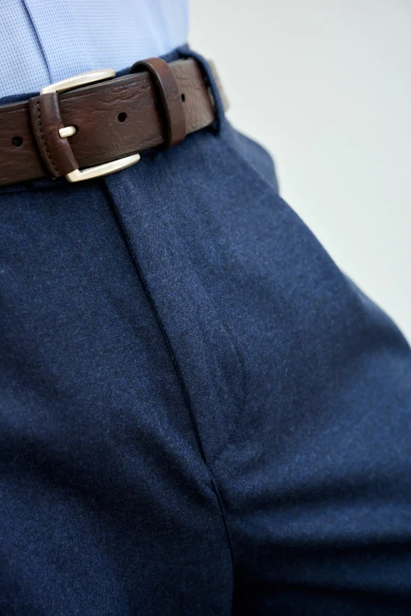 Achat Pantalon NEW YORK Bleu Marine Uni