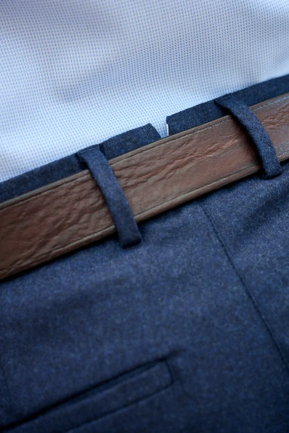 Achat Pantalon NEW YORK Bleu Marine Uni